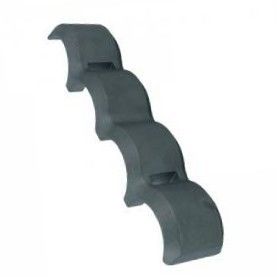 Customized CNC Precision Machining Parts Thermal Insulated Cast Iron Pipe Clamp
